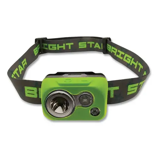B.O.B LED Headlamp, 3 Batteries, AAA, 300 lumens, Kawi Green