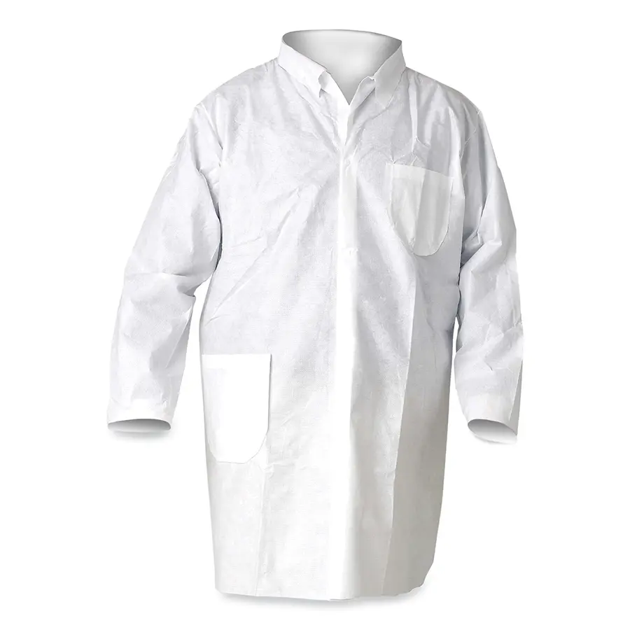 KLEENGUARD A20 Breathable Particle Protection Lab Coat Small White - pack of 25 30913 KLEENGUARD A20 Breathable Particle Protection Lab Coat Small White - pack of 25 30913