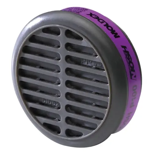 8000 Series P100 Particulate Cartridges, P100 Pink - 2 per pack x5 packs