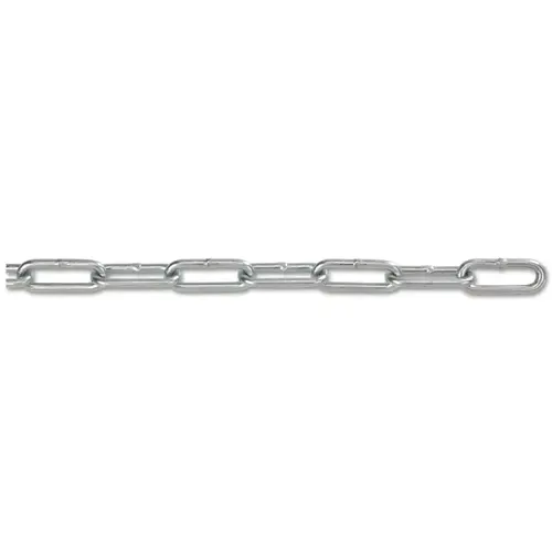 Coil Chains, Size 5/0, 880 lb Limit, Bright Zinc Stainless Steel - pack of 100 Coil Chains, Size 5/0, 880 lb Limit, Bright Zinc Stainless Steel - pack of 100