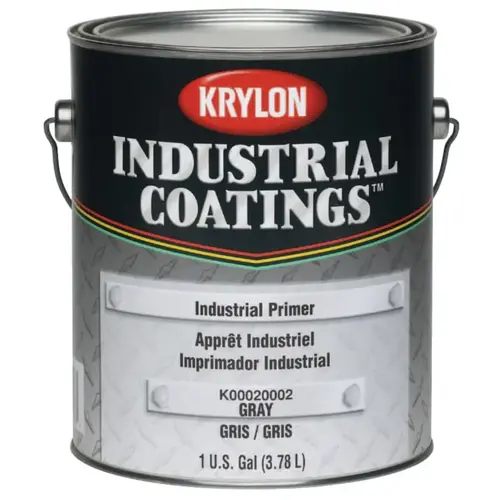 Industrial Coatings Industrial Primers, 1 Gallon Can, Gray - pack of 4 Industrial Coatings Industrial Primers, 1 Gallon Can, Gray - pack of 4