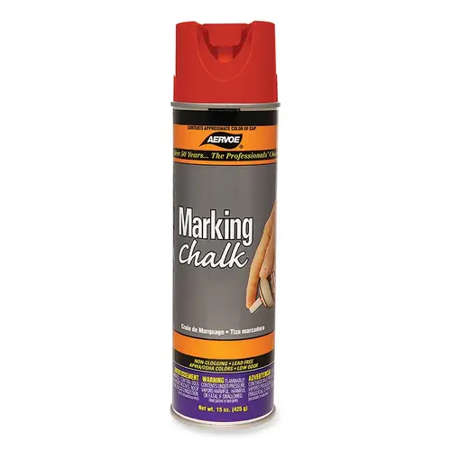 Marking Chalk, 20 oz, Red - pack of 12 Marking Chalk, 20 oz, Red - pack of 12
