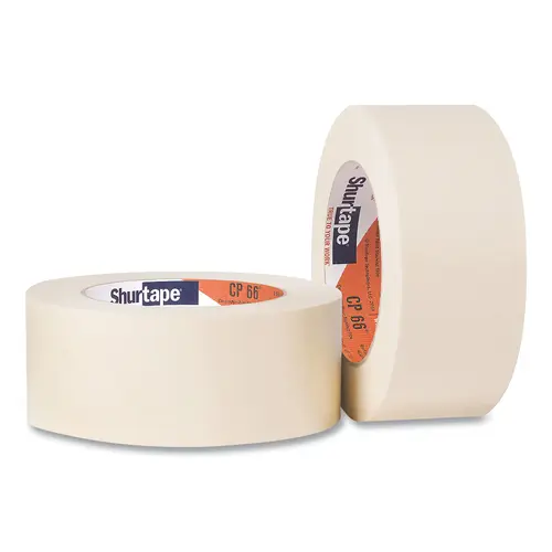CP 66 Contractor Grade High Adhesion Masking Tape, 72 mm W, 60 yd L roll, Natural - pack of 16 CP 66 Contractor Grade High Adhesion Masking Tape, 72 mm W, 60 yd L roll, Natural - pack of 16