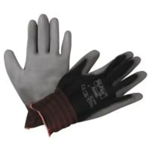 11-600 Palm-Coated Gloves, Size 7, Black 11-600 Palm-Coated Gloves, Size 7, Black