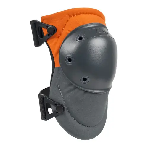 AltaPRO  AltaLOK  Hard Cap Industrial Knee Pad, Hook and Loop, Orange/Gray Pair