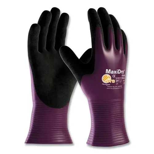 MaxiDry Ultra Lightweight Nitrile Gloves, Nitrile, Small, Black/Purple - 2 per pack x72 packs MaxiDry Ultra Lightweight Nitrile Gloves, Nitrile, Small, Black/Purple - 2 per pack x72 packs