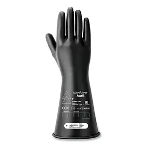 ActivArmr RIG114B100 ACTIVARMR CLASS 1 14INBLACK SZ 10 Pair