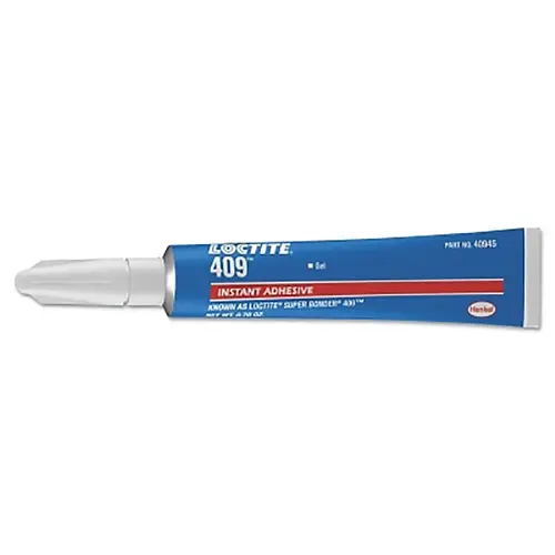 409 Super Bonder Instant Adhesive, General Purpose Gel, 20 g, Tube, Clear 409 Super Bonder Instant Adhesive, General Purpose Gel, 20 g, Tube, Clear