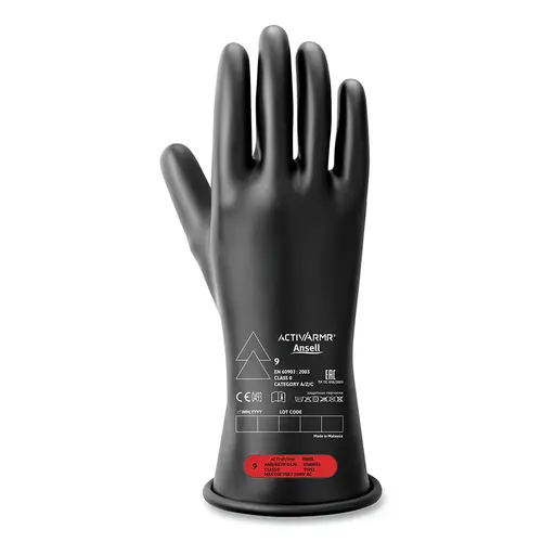 ACTIVARMR CLASS 0 11INBLACK SZ 7 Pair