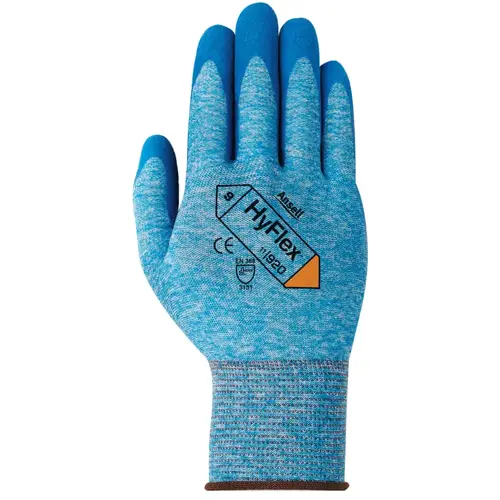 11-920 Oil Repellent Gloves, 8, Blue - 2 per pack x12 packs