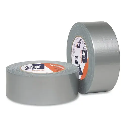 PC 006 Economy Grade Co-Extruded Cloth Duct Tape, 1.88 in x 60.1 yd, 6 mil, Silver - pack of 24