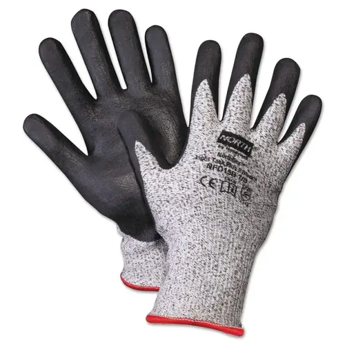 NorthFlex Light Task Plus II Coated Glove, Small, Black/Gray NorthFlex Light Task Plus II Coated Glove, Small, Black/Gray