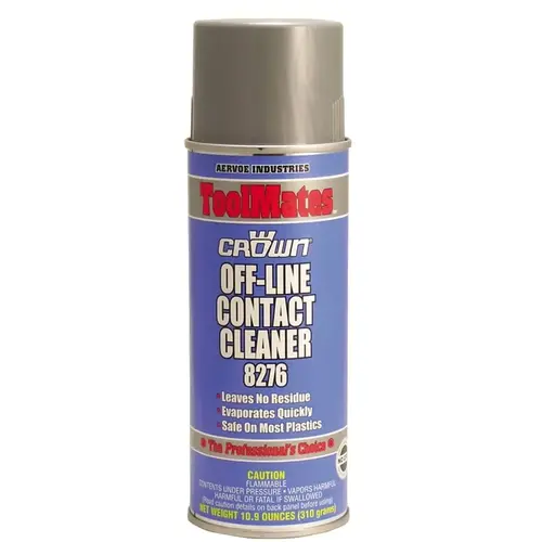 Off-Line Contact Cleaner, 16 oz, Aerosol Can, Mild Hydrocarbon Scent Colorless
