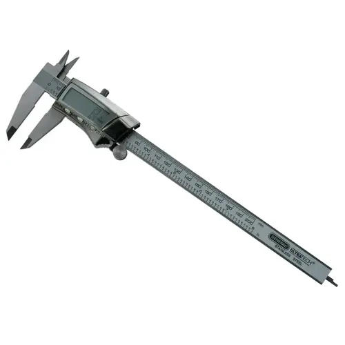 Digital/Fraction Electronic Caliper, 0-8 in, Stainless Steel Digital/Fraction Electronic Caliper, 0-8 in, Stainless Steel