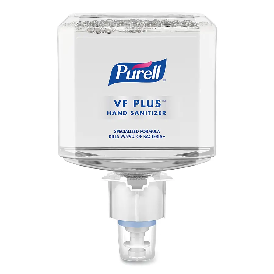 PURELL VF PLUS Hand Sanitizer Gel Refill 1200 mL Alcohol Odor for ES4 Dispenser Clear - pack of 2 509902 PURELL VF PLUS Hand Sanitizer Gel Refill 1200 mL Alcohol Odor for ES4 Dispenser Clear - pack of 2 509902