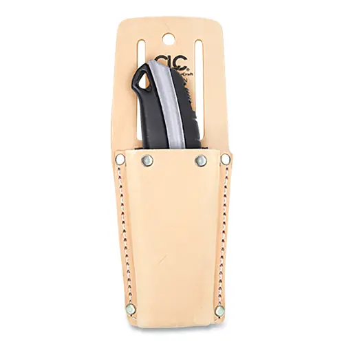 Knife Sheath, Top Grain Leather, for 2-1/2 in W Belt - pack of 6