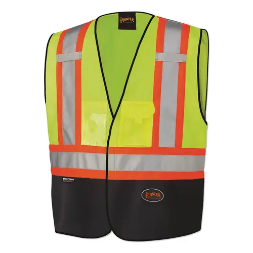 131BBAU Safety Vest, 4/5XL, Green 131BBAU Safety Vest, 4/5XL, Green