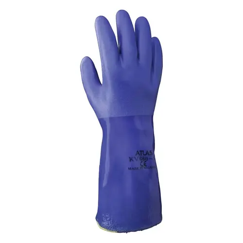 KV660 Kevlar PVC Coated Gloves, 2X-Large, Blue KV660 Kevlar PVC Coated Gloves, 2X-Large, Blue