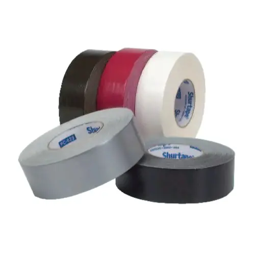 Premium Grade Stucco Duct Tape, 72 mm W x 55 m L x 0.32 mm Thick, Silver Premium Grade Stucco Duct Tape, 72 mm W x 55 m L x 0.32 mm Thick, Silver