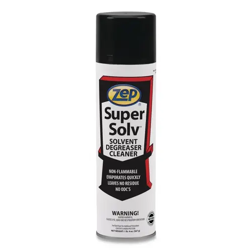 Super Solv Degreaser Cleaner, 20 oz, Aerosol Can, Solvent Colorless - pack of 12 Super Solv Degreaser Cleaner, 20 oz, Aerosol Can, Solvent Colorless - pack of 12