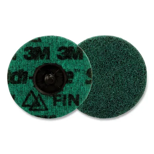Roloc Precision Surface Conditioning Disc, 3 in dia, TR, Fine, 20000 RPM Green - pack of 100 Roloc Precision Surface Conditioning Disc, 3 in dia, TR, Fine, 20000 RPM Green - pack of 100
