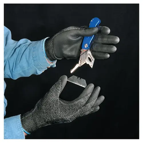 541 HPPE Polyurethane Coated Gloves, Medium, Gray 541 HPPE Polyurethane Coated Gloves, Medium, Gray