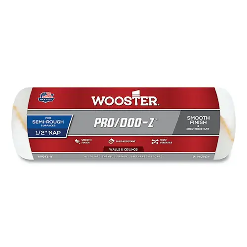 Pro/Doo-Z Roller Covers, Bulk, 9 in, 1/2 in Nap Length - pack of 100 Pro/Doo-Z Roller Covers, Bulk, 9 in, 1/2 in Nap Length - pack of 100