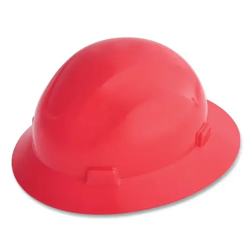 Advantage Series Full Brim Vented and Non-Vented Hard Hat, 4 pt Rapid Dial, Non-Vented, Red Advantage Series Full Brim Vented and Non-Vented Hard Hat, 4 pt Rapid Dial, Non-Vented, Red