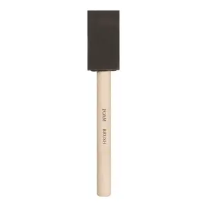 Bestt-Liebco 99081610 Foam Brushes, 1 in W, Foam, Wood handle - pack of 48
