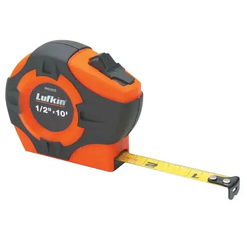 P1000 Series Measuring Tape, 25 mm x 10 m, A30, Hi-Viz Orange - pack of 4