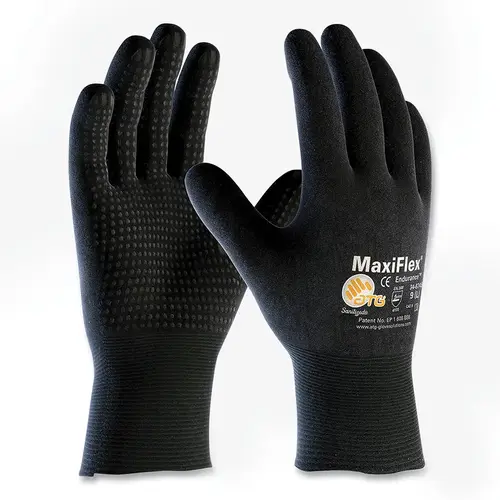 MaxiFlex Endurance Gloves, Large, Black - 2 per pack x144 packs MaxiFlex Endurance Gloves, Large, Black - 2 per pack x144 packs