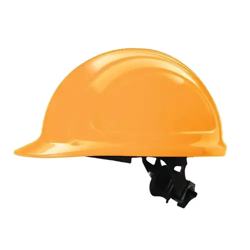 North Zone N10 Quick Fit Hard Hat, 4 Point, Front Brim, Hi-Vis Orange - pack of 12 North Zone N10 Quick Fit Hard Hat, 4 Point, Front Brim, Hi-Vis Orange - pack of 12