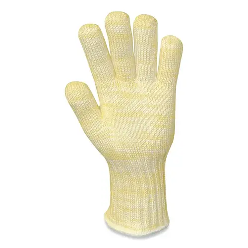 2610 Kevlar /Nomex  Seamless Glove, Cotton, Yellow/White, X-Large