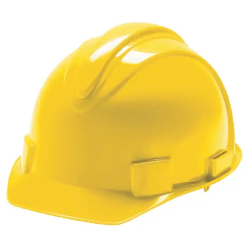 CHARGER Hard Hats, 4 Point Ratchet, Yellow CHARGER Hard Hats, 4 Point Ratchet, Yellow