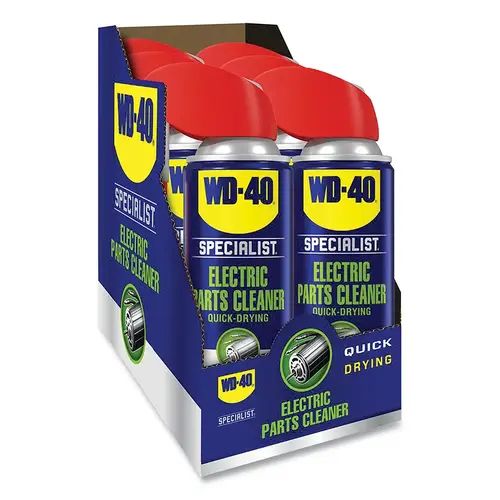 Specialist Electric Parts Cleaner, 5 oz, Hydrocarbon Clear - pack of 6 Specialist Electric Parts Cleaner, 5 oz, Hydrocarbon Clear - pack of 6