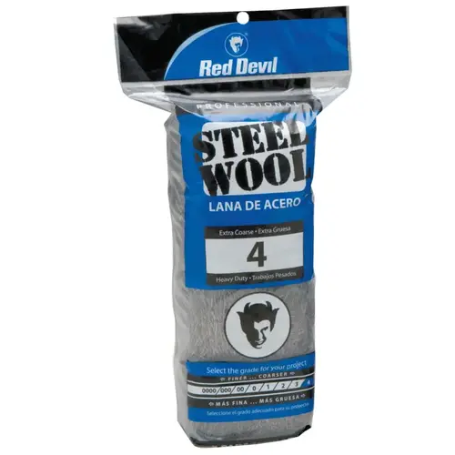 Steel Wool, Extra Course, #4 - pack of 16