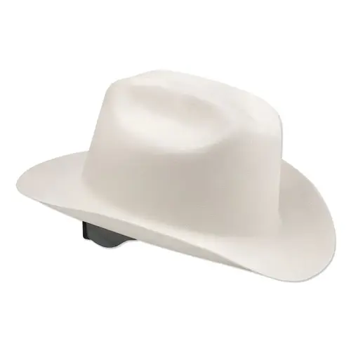 Western Outlaw Hard Hat, 4 Point Ratchet, White Western Outlaw Hard Hat, 4 Point Ratchet, White