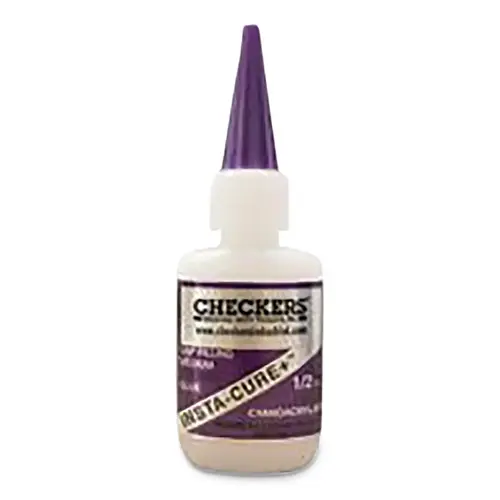 1/2 OZ BOTTLE OF CHECKERS' CLEAR SUPER GLUEBEST 1/2 OZ BOTTLE OF CHECKERS' CLEAR SUPER GLUEBEST