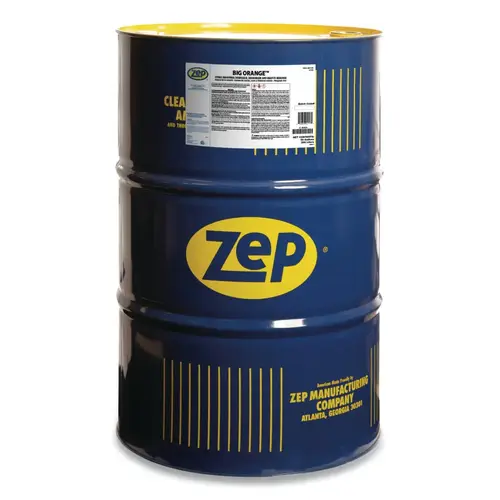 BIG ORANGE Liquid Citrus Solvent Degreaser, 55 gal, Drum, Orange Clear BIG ORANGE Liquid Citrus Solvent Degreaser, 55 gal, Drum, Orange Clear