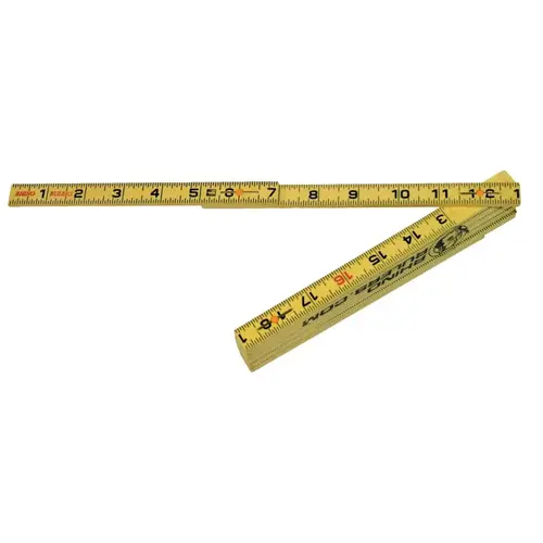 Rhino Folding Rulers, 6 ft, Fiberglass, Carpenter's Outside-Reading - pack of 6 Rhino Folding Rulers, 6 ft, Fiberglass, Carpenter's Outside-Reading - pack of 6