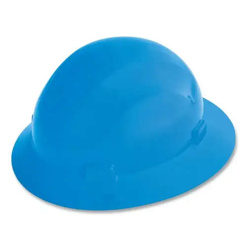 Advantage Series Full Brim Vented and Non-Vented Hard Hat, 4 pt Rapid Dial, Non-Vented, Blue Advantage Series Full Brim Vented and Non-Vented Hard Hat, 4 pt Rapid Dial, Non-Vented, Blue