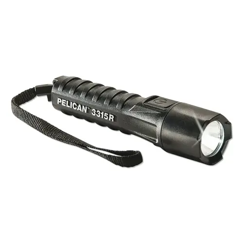 3315R Flashlight, LED, 135/15 Lumen, 18650 Battery, 5/34 hr, Black - pack of 24 3315R Flashlight, LED, 135/15 Lumen, 18650 Battery, 5/34 hr, Black - pack of 24