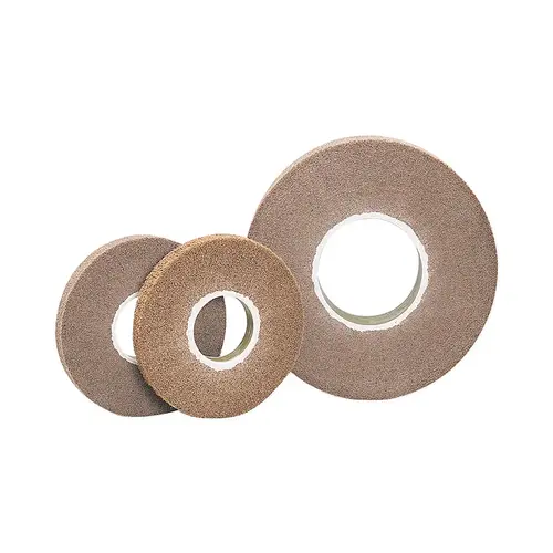 Buff and Blend HS Flap Brush, 14 in dia, 1-1/2 in W, 8 in Core, Medium - pack of 2