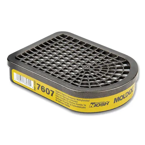 7000/7800/9000 Series Semi-Rectangular Gas/Vapor Cartridge, Smart, Multi-Gas/Vapor, for Respirator Olive/Brown - 2 per pack x30 packs 7000/7800/9000 Series Semi-Rectangular Gas/Vapor Cartridge, Smart, Multi-Gas/Vapor, for Respirator Olive/Brown - 2 per pack x30 packs