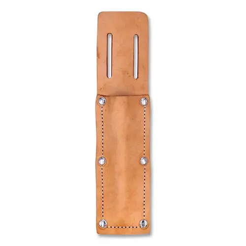 Knife Holster, UKH-331, 1 Pocket, Clip-On, Leather, 9 in L x 2.25 in W x 1 in H, Tan Knife Holster, UKH-331, 1 Pocket, Clip-On, Leather, 9 in L x 2.25 in W x 1 in H, Tan