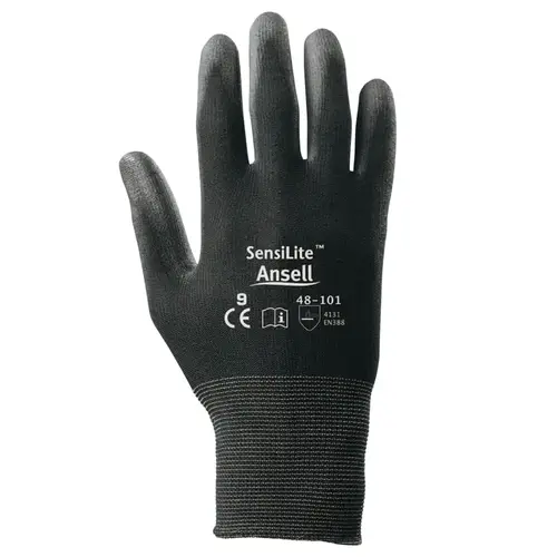 48-101 Gloves, Size 7, Black - 2 per pack x12 packs 48-101 Gloves, Size 7, Black - 2 per pack x12 packs