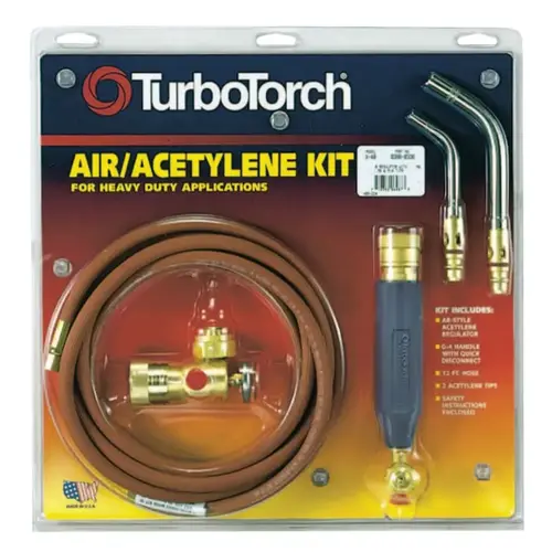 Torch Kit Swirls, Acetylene, PL-8ADLX-B, B Tank
