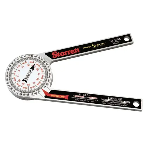 505A Series Protractor/Miters, 7 in 505A Series Protractor/Miters, 7 in