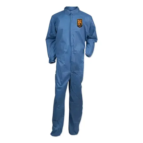KleenGuard A20 Breathable Particle Protection Coverall, Blue Denim, X-Large, ZF, EWA - pack of 24 KleenGuard A20 Breathable Particle Protection Coverall, Blue Denim, X-Large, ZF, EWA - pack of 24