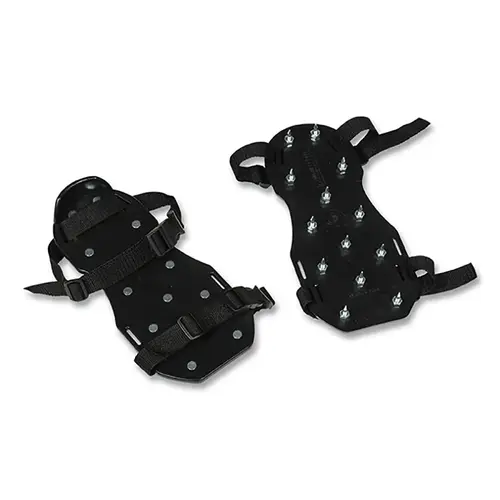 Polypropylene Spiked Shoes, Black, One Size - pack of 3 Polypropylene Spiked Shoes, Black, One Size - pack of 3